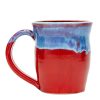 Signature: Fire and Ice (Cobalt Blue over Red)