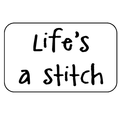 Logo life's a stitch