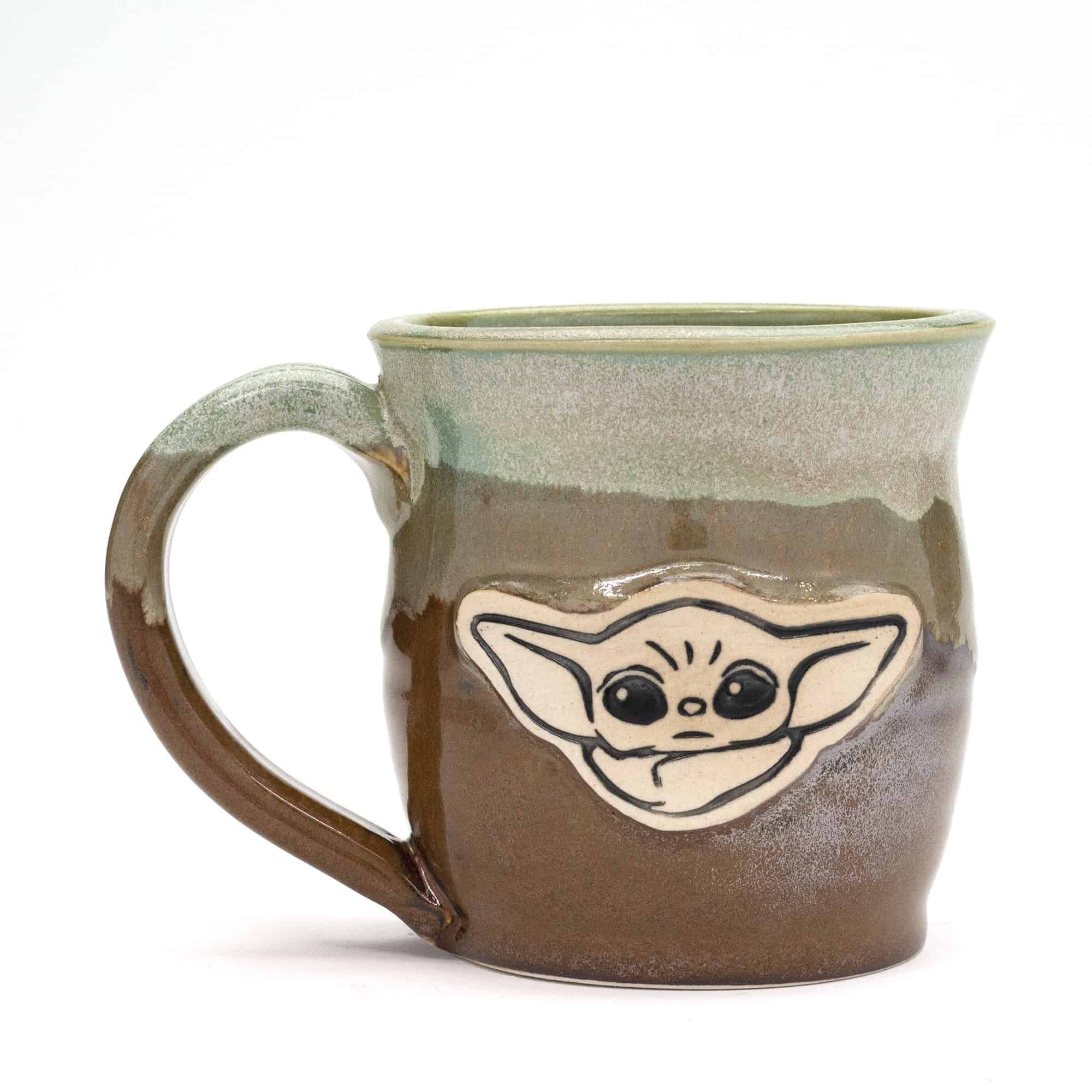 Star Wars - Grogu - 10 oz. mug  Pawley Studios Handmade Ceramics