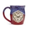 D20 gaming Fire and Ice 20 oz mug