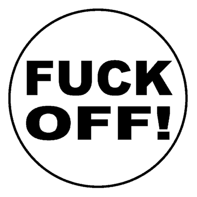 Logo Medallion - FUCK OFF!