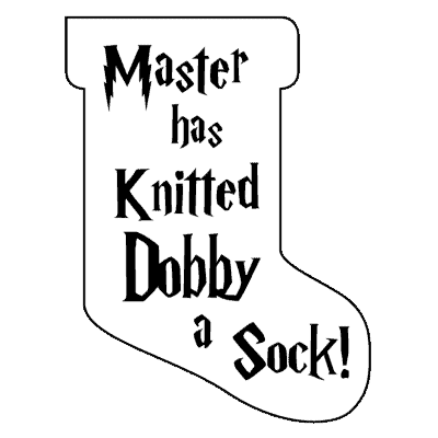 Harry Potter Inspired Dobby Sock