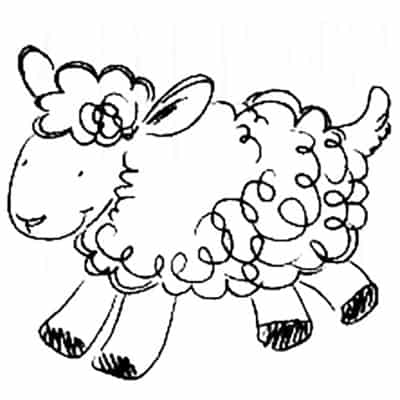 Lamb logo sheep