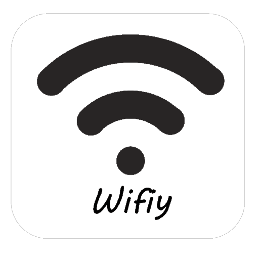 Logo: Pop culture Nerdy wifiy
