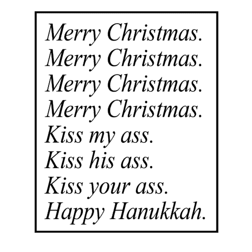 Logo: Pop Culture NSFW Clark Griswald Merry Christmas