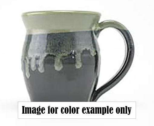 Jade over black 20 oz mug example