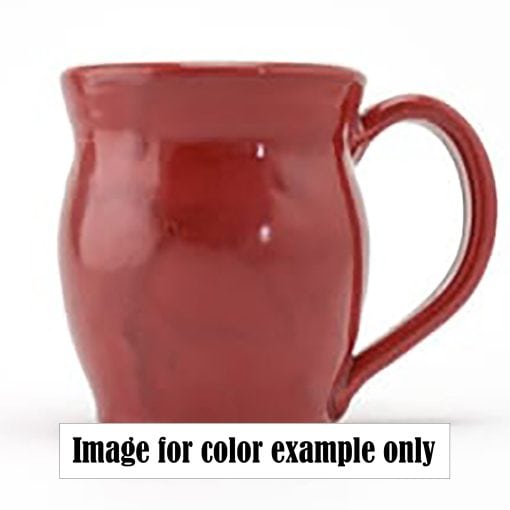 Solid red gloss 20 oz mug example only