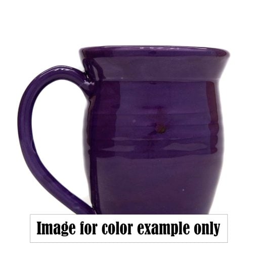 Solid Purple gloss 20 oz mug example only