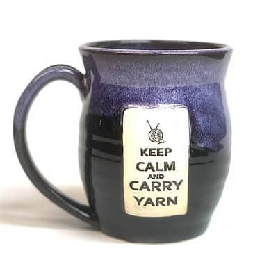 Yarn -Keep Calm and Carry Yarn - 20 oz. Mug