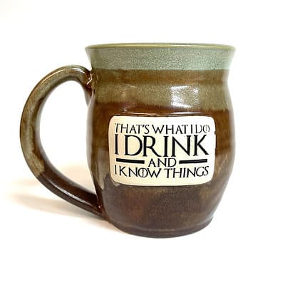 GoT / Knit - I Drink & I Know Things - 10 oz. Mug