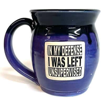 NSFW - In my defense i was left unsupervised - 20 oz. Mug