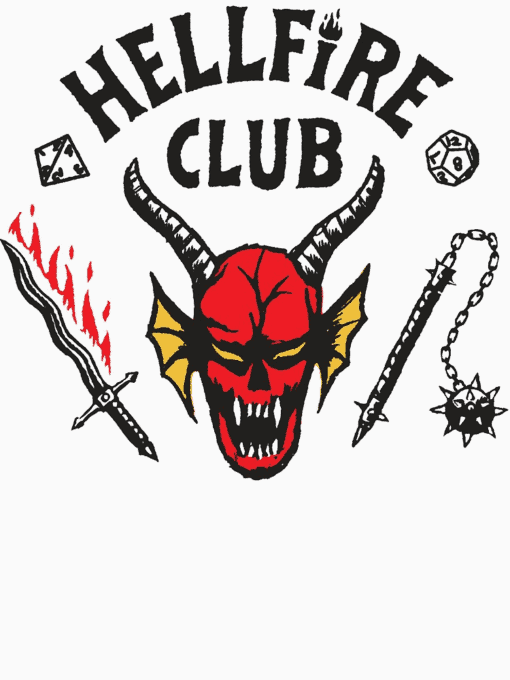 stranger things hellfire club logo