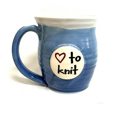 Knit - I Heart to knit - 20 oz. Mug