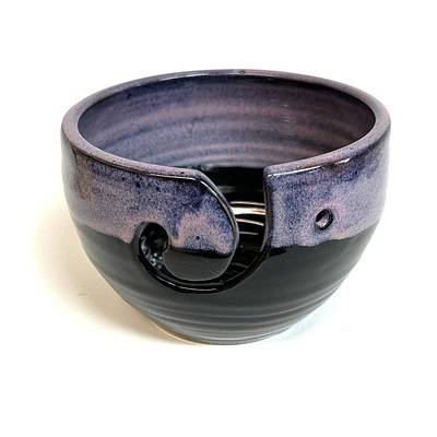Literary- Flying Dragons - Yarn Bowl - 6 in.