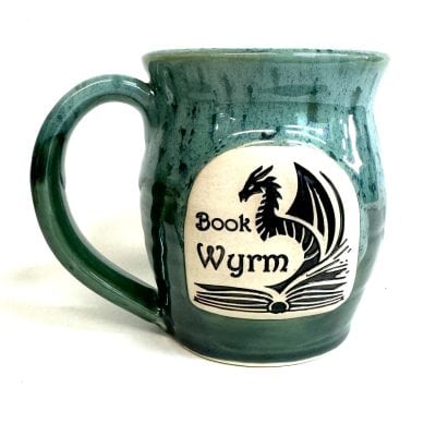 Book Wyrm lit mug