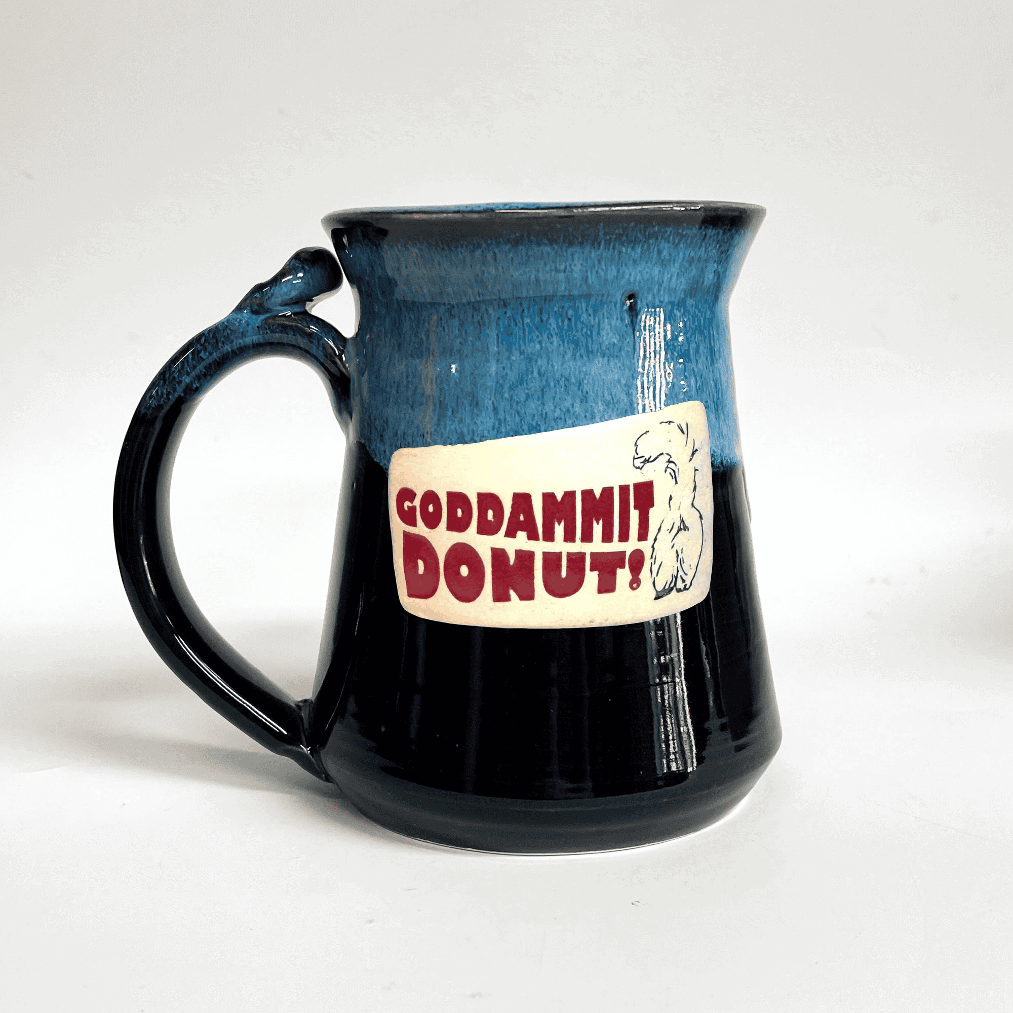 Literature - Goddamn it Donut - 32 ounce Tankard Mug