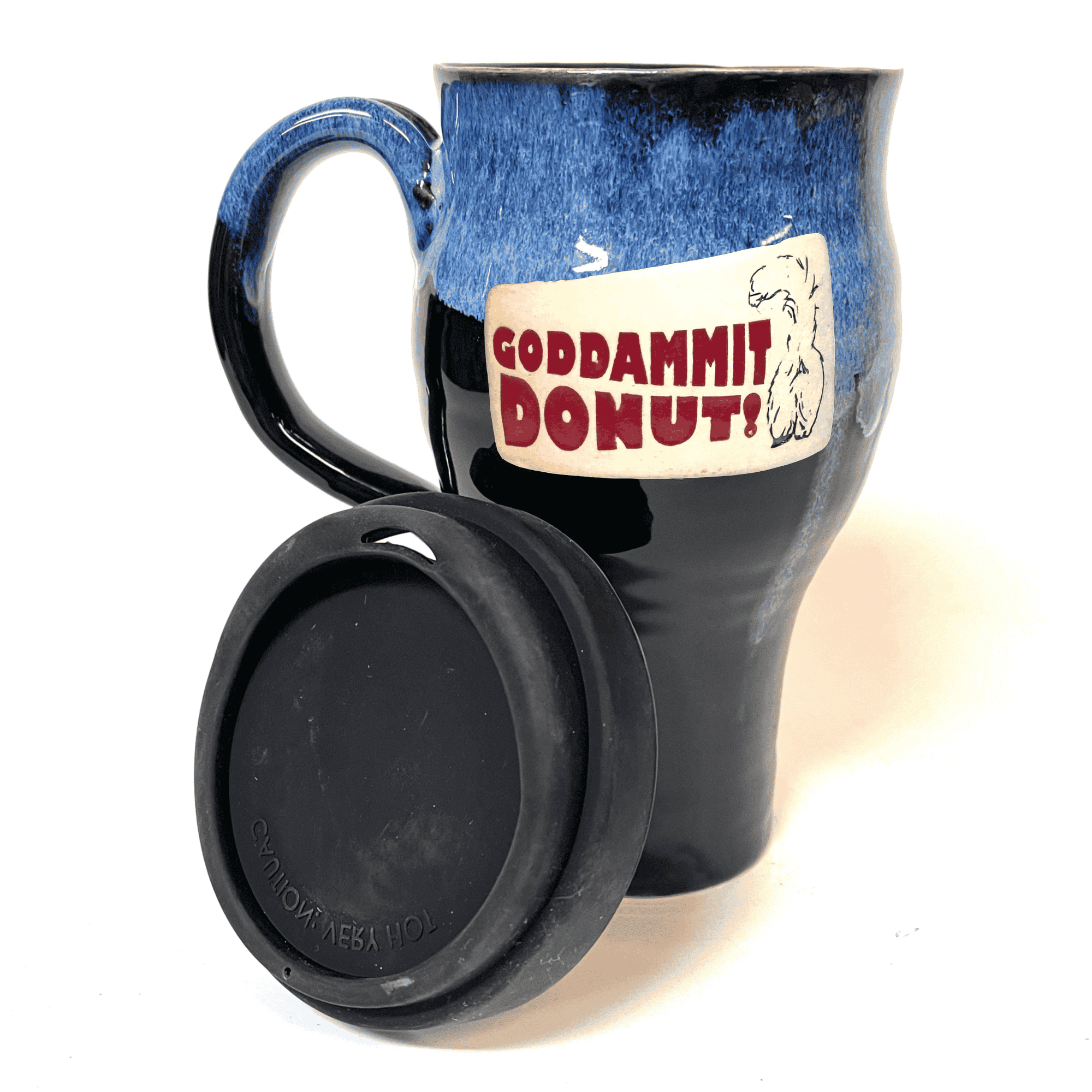 Literature - Goddamn it Donut - 16 oz. Travel Mug