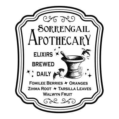 Fourth Wing - Sorrengail Apothecary -  - -  32 ounce Tankard Mug