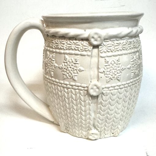 knit - Winter Sweater Pattern Mug - 20 oz. Mug - Image 4